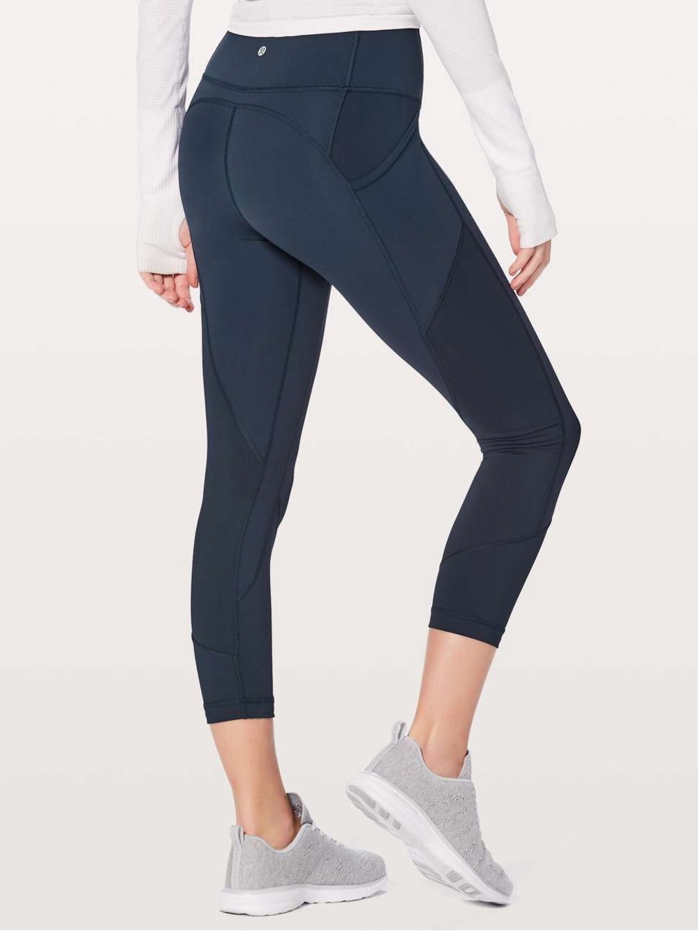 123. Lululemon All The Right Places Crop II *23"
True Navy leggings